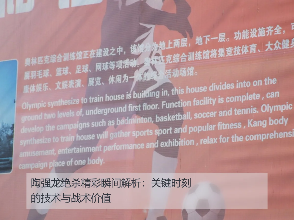 陶强龙绝杀精彩瞬间解析:关键时刻的技术与战术价值
